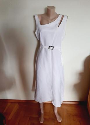 Платье льняное marella, italy1 фото