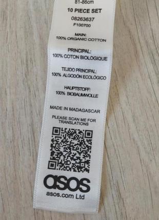 Asos якісна футболка з органічної бавовни країна виробник мадагаскар3 фото