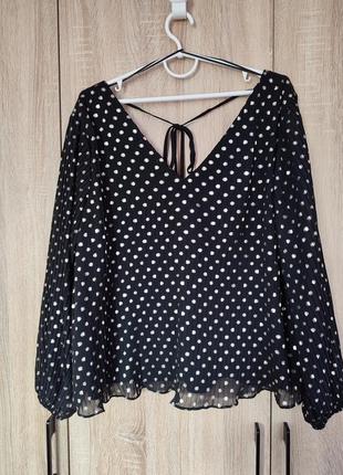 Стильна гарна блуза  блузка блузочка розмір 48-50