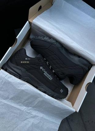 Зимние мужские кроссовки columbia montrail gore-tex black grey (термо) 41-43-44-45-468 фото