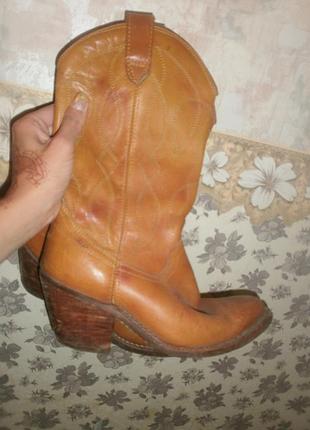 Стильні шкіряні чоботи америка