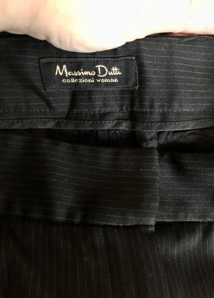 Брюки в тонку смужку massimo dutti8 фото