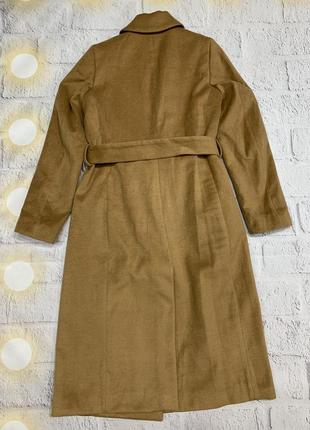 Пальто оригинал h&m tie belt coat 08725378 фото