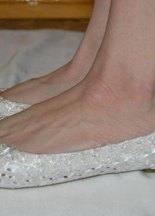 Балетки весільні туфлі  new look розмір 41, туфли размер 415 фото