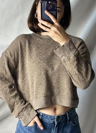 Свитшот в рубчик zara