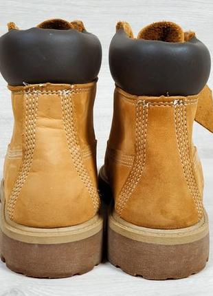 Нубукові жіночі черевики timberland waterproof оригінал, розмір 378 фото