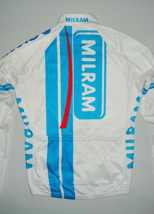 Велоджерси  santini milram giant shimano italy jersey велокофта (s)2 фото