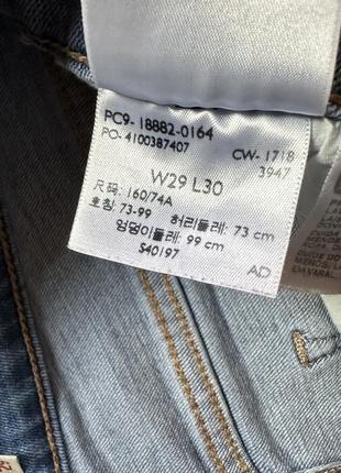 Нові джинси levi’s 721 skinny 29x308 фото