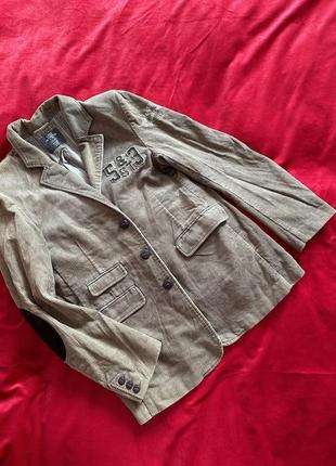 Фірмовий вільветовий піджак унісекс