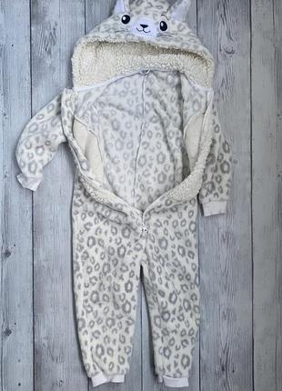 Теплая пижама m&co на 5-6 лет ( рост 116 см)5 фото