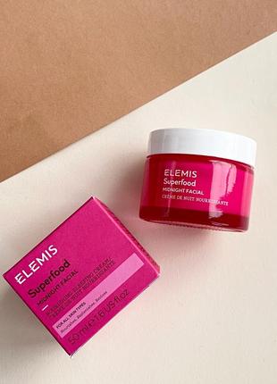 Ночной крем для лица elemis midnight superfood nourishing sleeping cream с пребиотиками