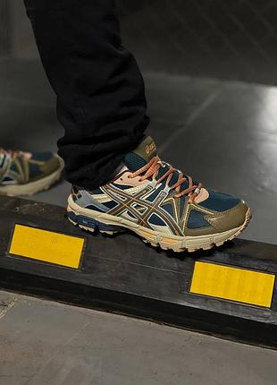 Asics gel kahana 8 beige blue 4