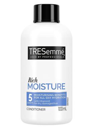 Шикарный кондиционер бальзам для волос tresemme moisture rich conditioner 100ml1 фото