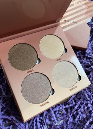 Палетка хайлайтерів anastasia beverly hills glow kit, sun dipped