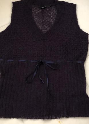 In wear  махеровая безрукавка 3