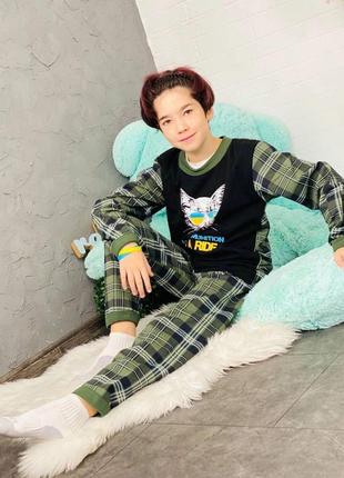 Пижама с начесом для мальчика2 фото