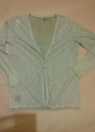 Тоненька кофточка з прозорою спиною. н. l