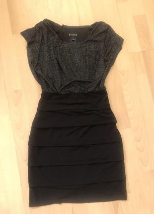 Маленькое черное платье люрекс enfocus studio 4 xs