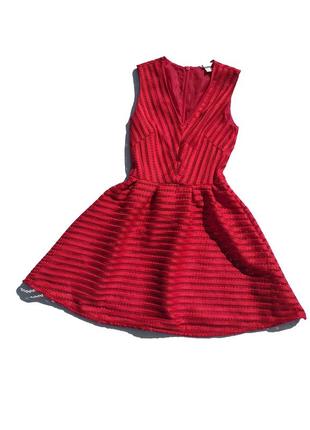 Шикарное яркое красное платье для барби h&m