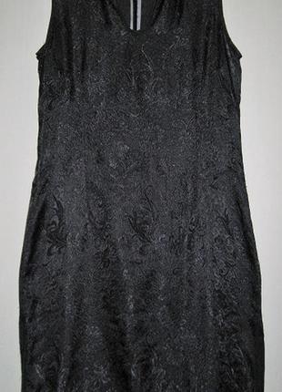 Вечернее платье черное в восточном стиле