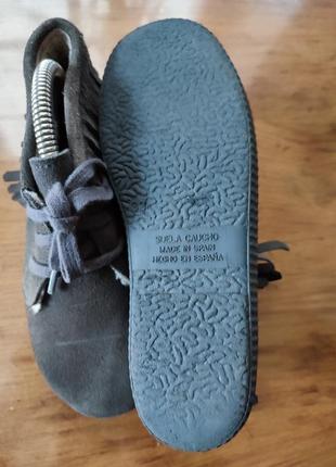 Кожаные ботинки испания ботинки с мехом размер 333 фото