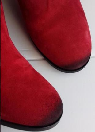 Нові черевики, натуральна замша, відомого польського бренда7 фото