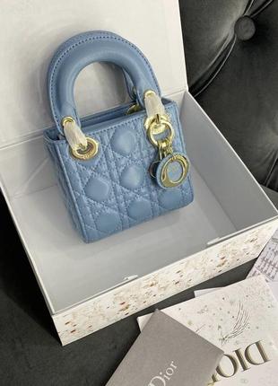 Преміальна сумка в стилі lady dior mini1 фото