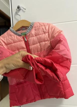 Весенняя куртка для девочки 3-4 года2 фото