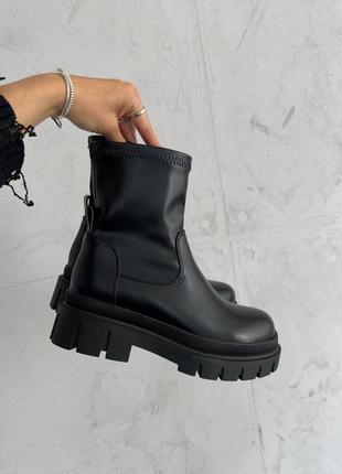 Демі чобітки весна осінь з флісом еко шкіра демисезонные ботинки сапожки эко кожа...