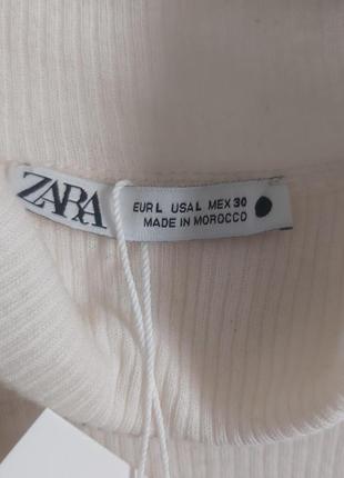 Тонкая водолазка с примесью шерсти zara - s, m, l7 фото