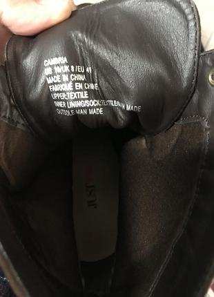 Сапоги ботильоны от justfab p.8 (27см)