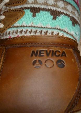 Зимние кожаные водоотталкивающие ботинки nevica 36,37,38 оригинал6 фото