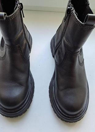 Кожаные осенние ботиночки для маленьких красавиц от 
zara2 фото