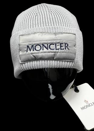 Новинка шапка moncler3 фото