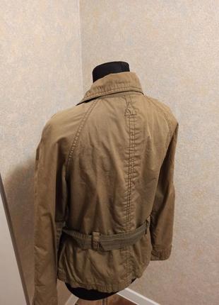 Лугка курточка у мілітарі стилі2 фото