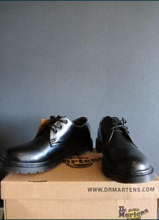 Туфли dr martens 1461 mono black4 фото