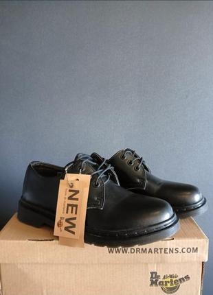 Туфли dr martens 1461 mono black1 фото