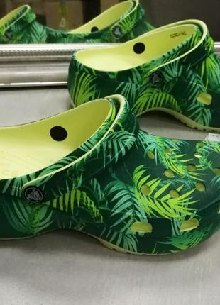 Crocs classic platform tropic , оригинал3 фото