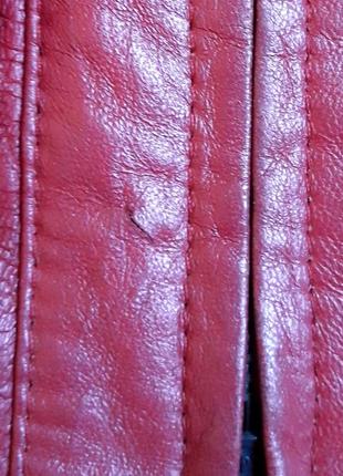 Красивая куртка из натуральной кожи фирмы garsia.9 фото