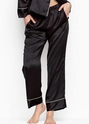 Victoria's secret original l xl 40 42 атласные брюки пижамные