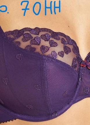 Роскошный бюстгальтер редкого размера 70нн (70i)