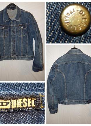 Винтажная джинсовая куртка diesel gregg jkt diesel