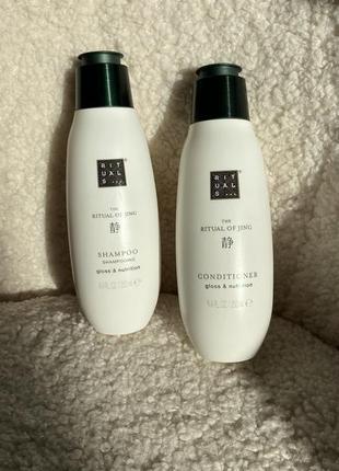 Rituals шампунь и кондиционер для волос jing, ritual of jing relax shampoo conditioner4 фото