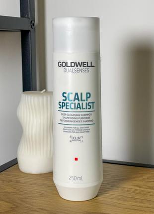 Шампунь глибокого очищення goldwell dualsenses scalp specialist deep cleansing shampoo1 фото