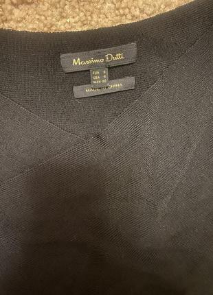 Трикотажное платье в утяжеление massimo dutti2 фото