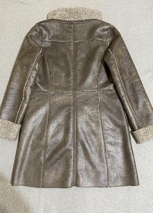 Дублянка пальто жіноча2 фото