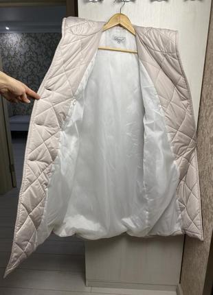 Теплое двубортное пальто larex-туречна, на синтепоне с капюшоном10 фото