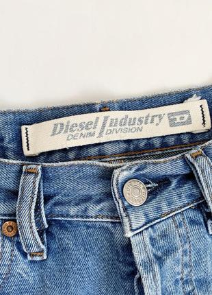 Джинсы, мом джинс, штаны, голубые, синие, оригинал, дизель, diesel7 фото