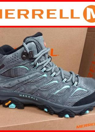 Кросівки високі жіночі merrell moab 3 mid gtx w j036306 - sedona sage