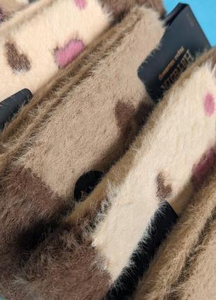 Женские шерстяные носки из меха норки - набор 3 пары.3 фото